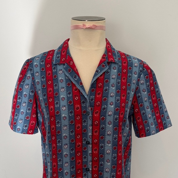 Korbet City Blues Vintage Striped Shirt - Picture 2 of 6